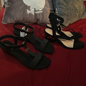 2 pairs of brand new Alfani sandals